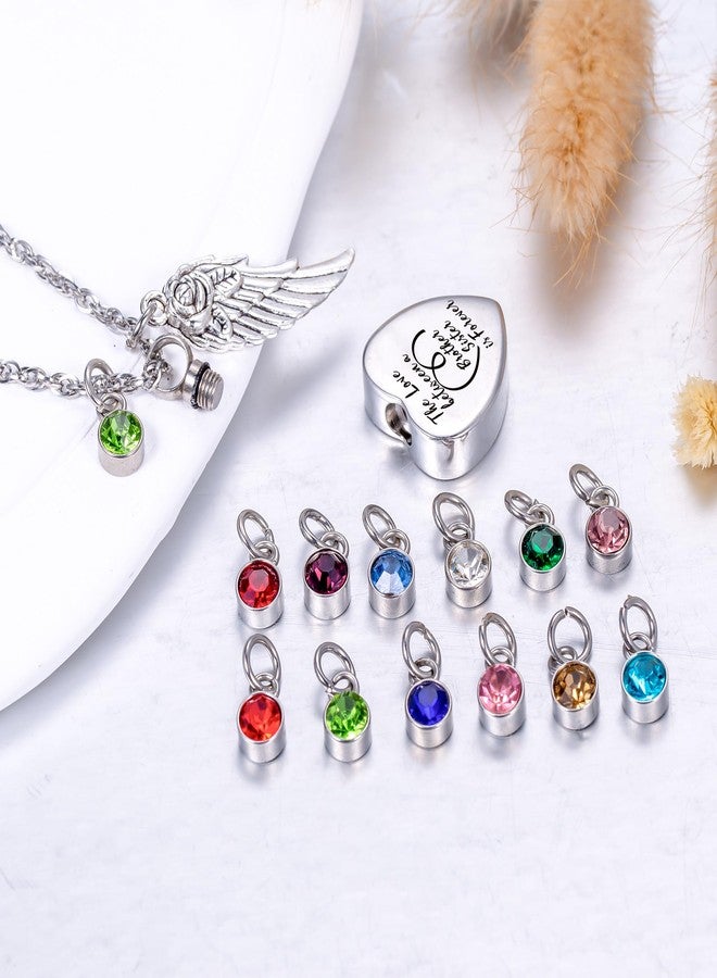 Gredstar Heart Urn Necklace for Ashes Love between Brother and Sister Cremation Urn Necklace Memorial Jewelry Keepsake Pendant for Loss Ash Holder Sympathy Gift - Image 2